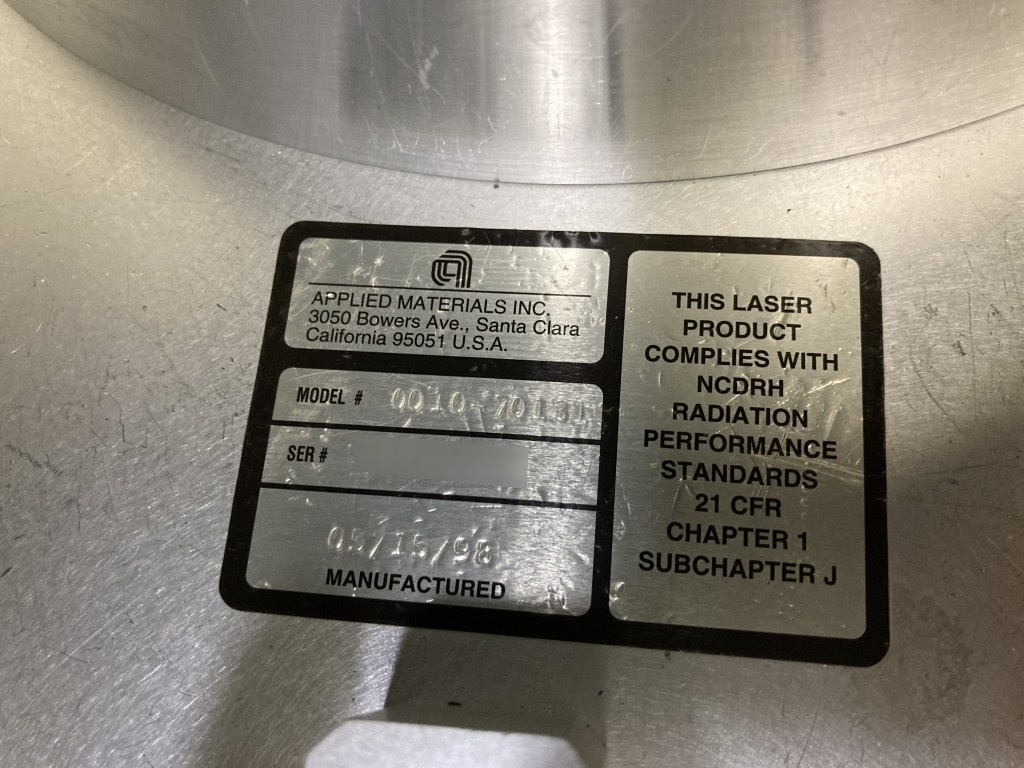 图为 已使用的 AMAT / APPLIED MATERIALS Centura Tectra 待售