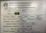 图为 已使用的 AMAT / APPLIED MATERIALS Centura Tectra 待售