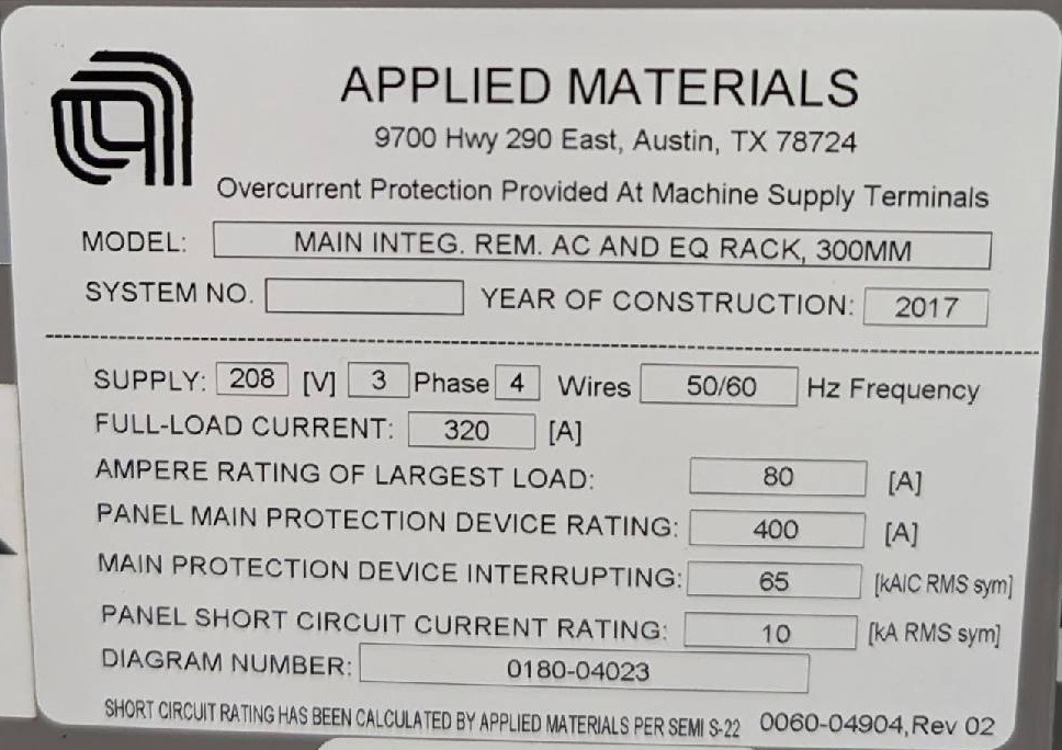 圖為 已使用的 AMAT / APPLIED MATERIALS CENTURA 待售