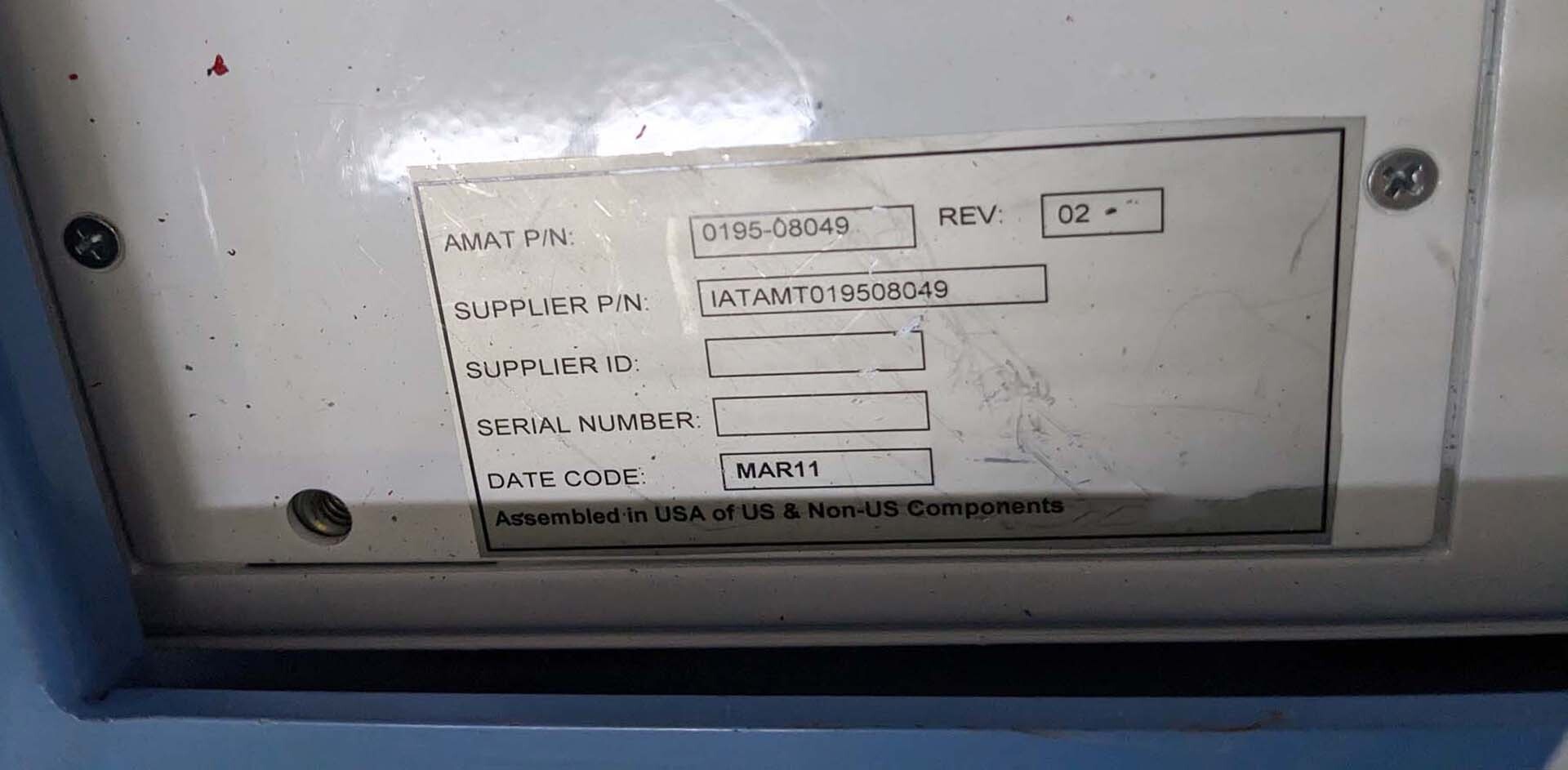 사진 사용됨 AMAT / APPLIED MATERIALS Chamber for Producer GT 판매용