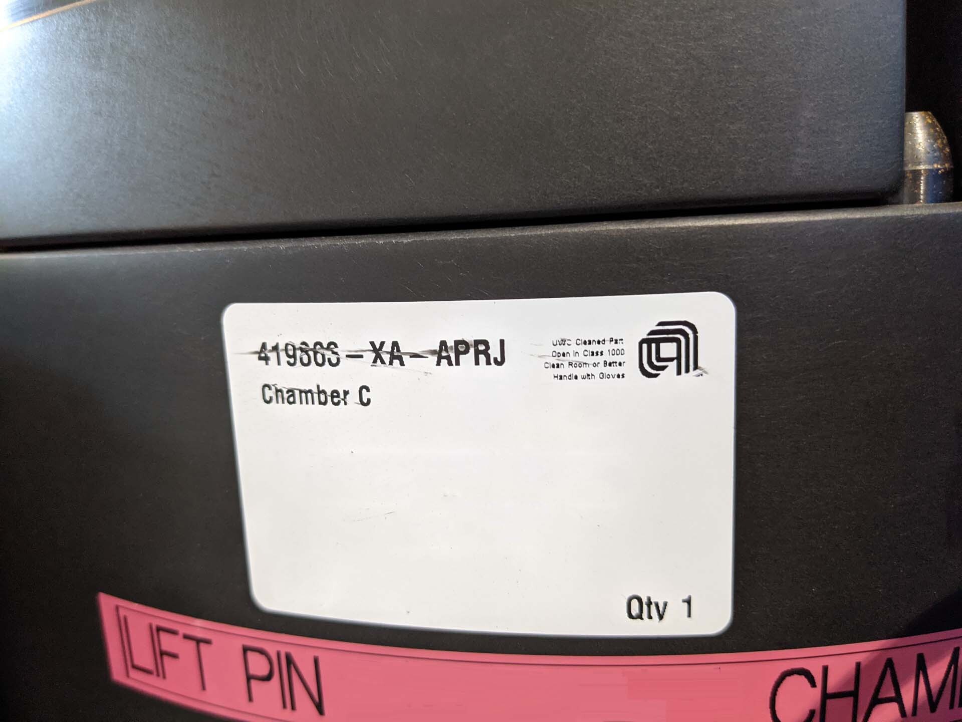 Photo Used AMAT / APPLIED MATERIALS 419863-XA-APRJ For Sale