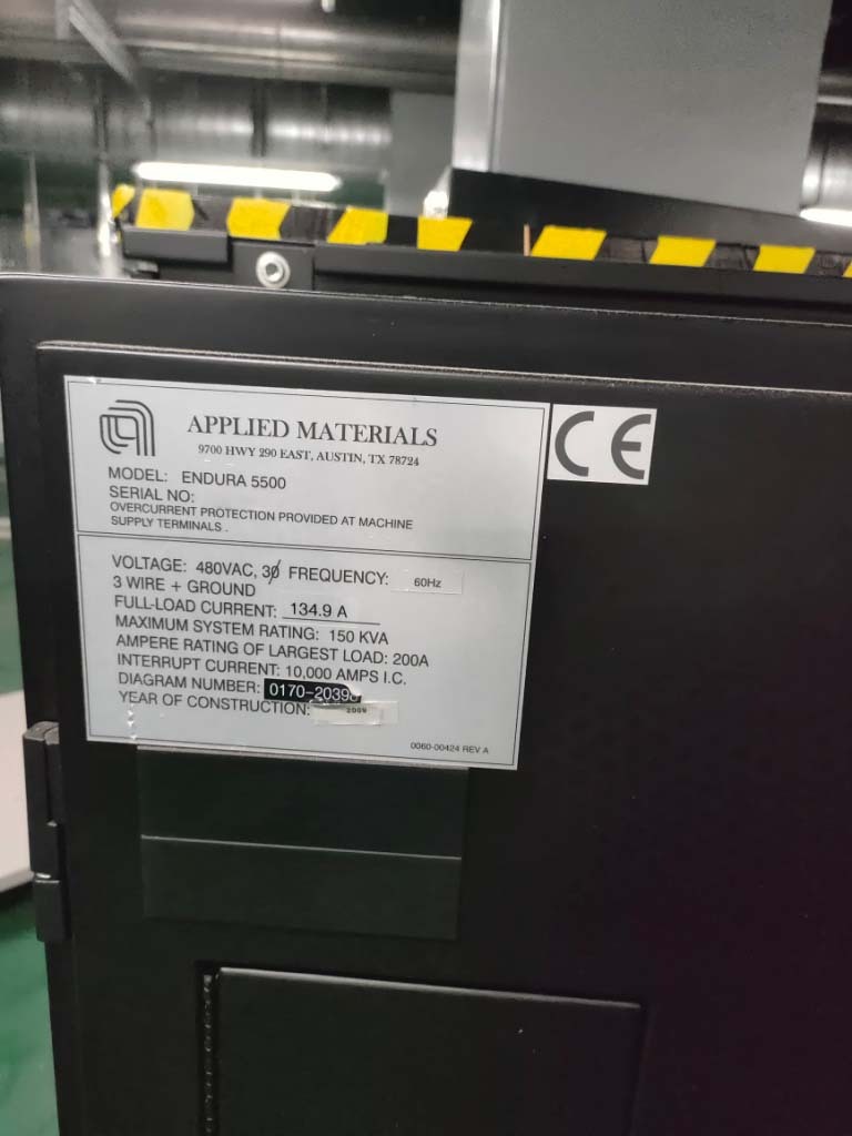 圖為 已使用的 AMAT / APPLIED MATERIALS Endura 5500 待售