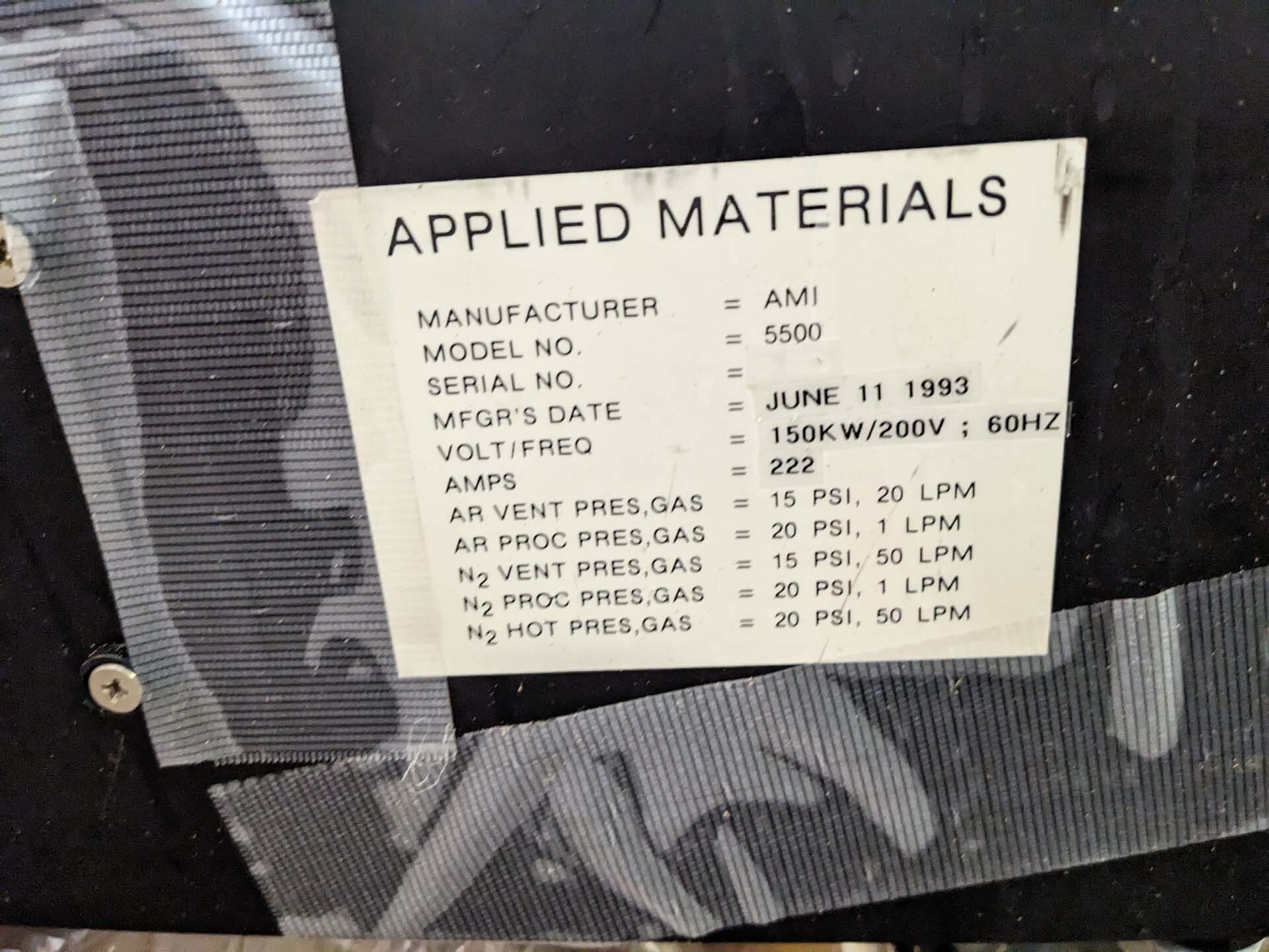 图为 已使用的 AMAT / APPLIED MATERIALS Endura 5500 待售