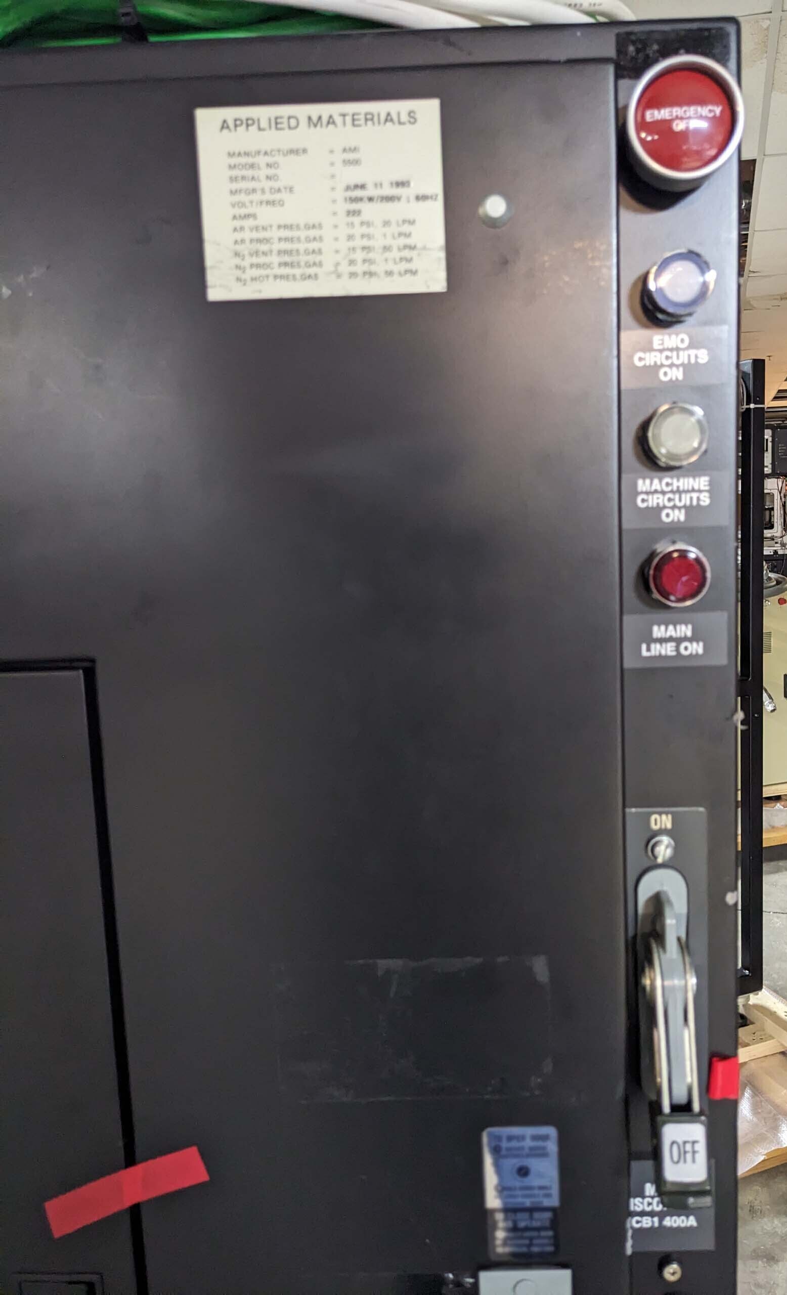 图为 已使用的 AMAT / APPLIED MATERIALS Endura 5500 待售