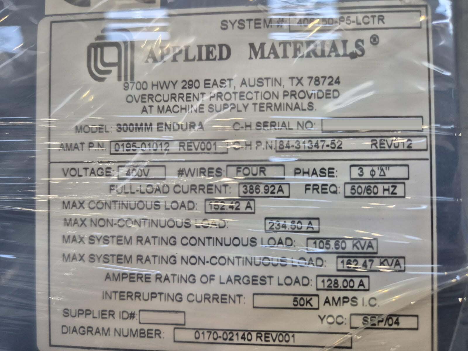 Foto Verwendet AMAT / APPLIED MATERIALS Endura CL Zum Verkauf