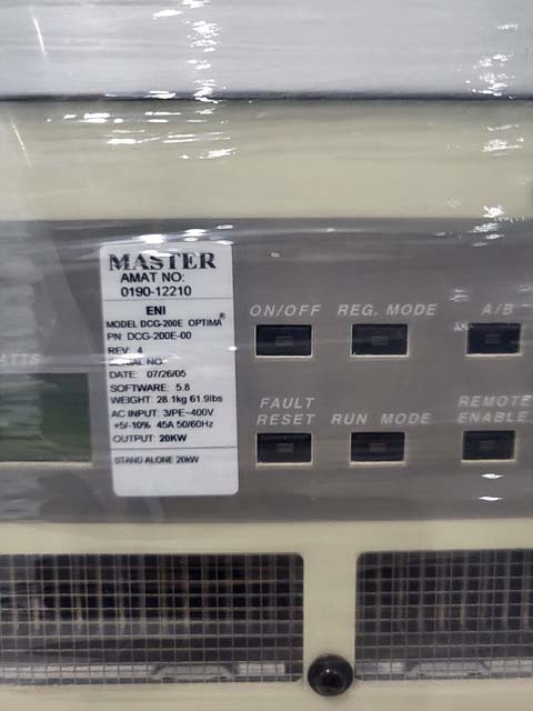 Photo Used AMAT / APPLIED MATERIALS Endura II For Sale