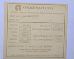 圖為 已使用的 AMAT/ APPLIED MATERIALS Gas panel temperature controller for Centura AP 待售