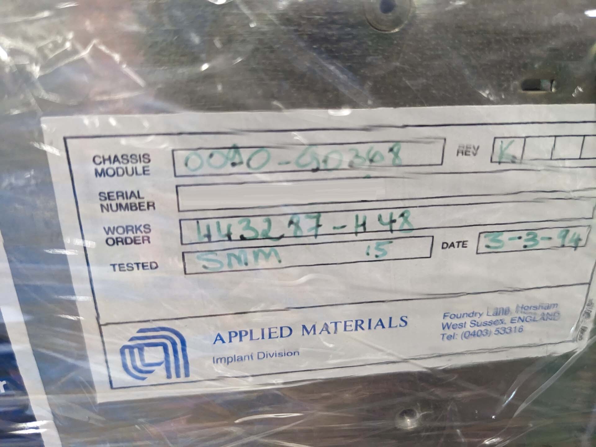 图为 已使用的 AMAT / APPLIED MATERIALS Lot of spare parts for PI 9500 待售