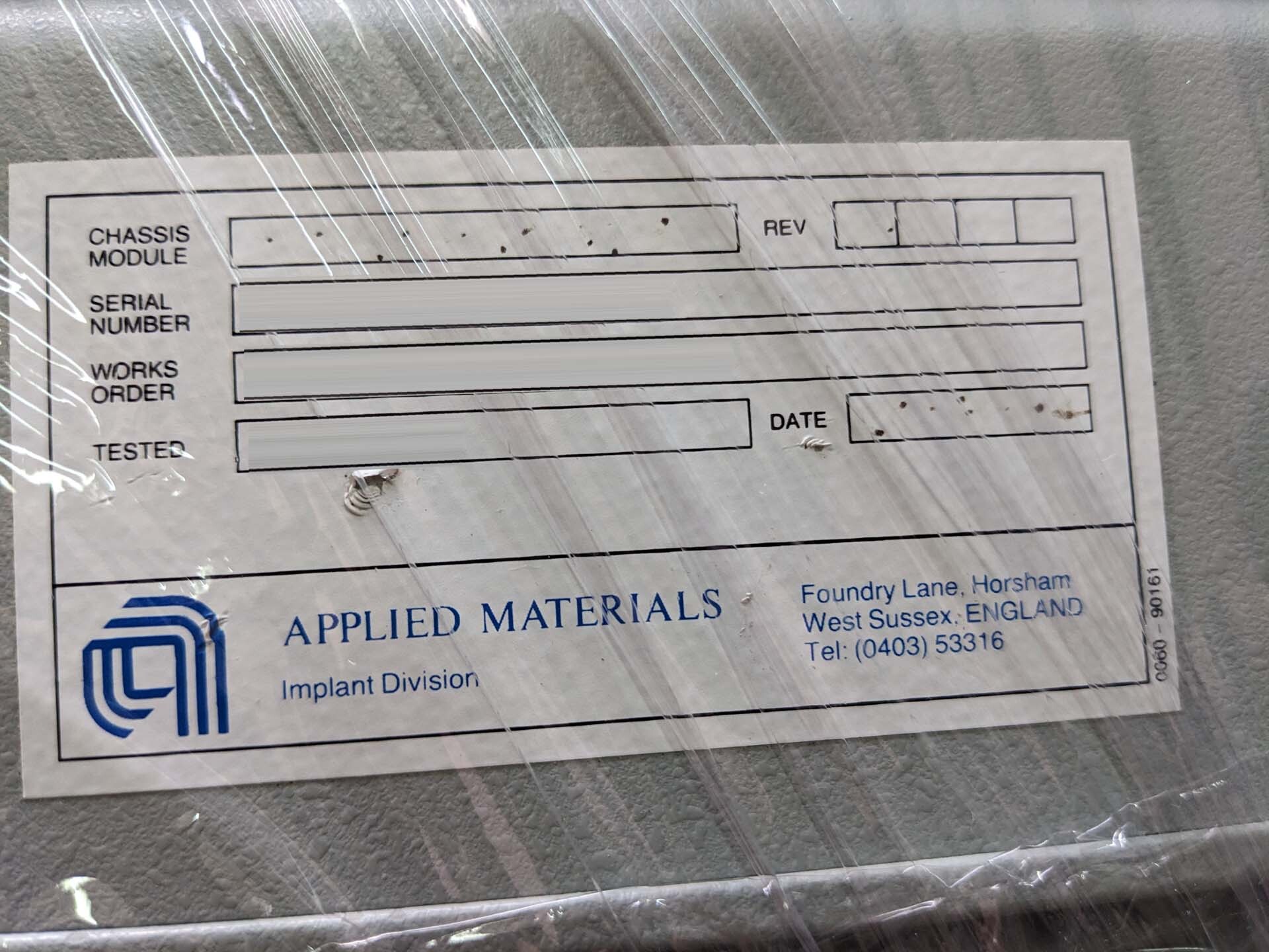 图为 已使用的 AMAT / APPLIED MATERIALS Lot of spare parts for PI 9500 待售