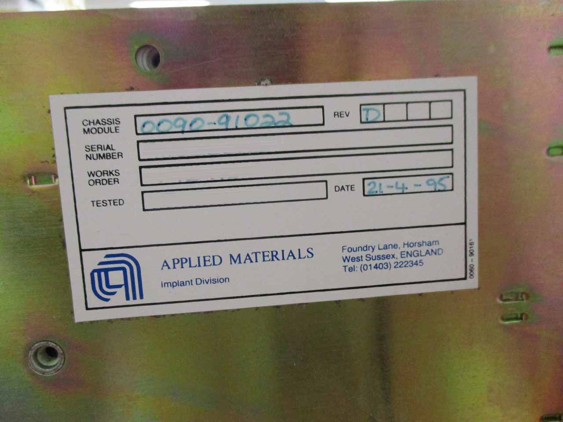 사진 사용됨 AMAT / APPLIED MATERIALS Lot of spare parts for PI 9500 판매용