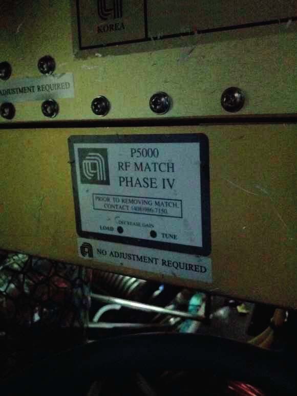 Photo Used AMAT / APPLIED MATERIALS P5000 For Sale