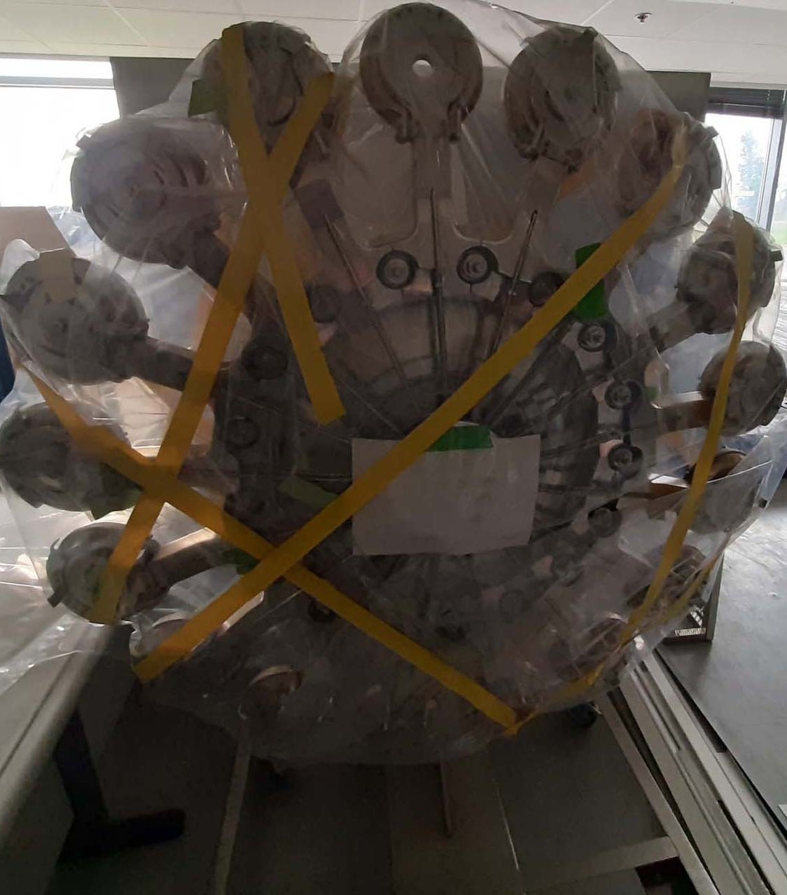 Photo Used AMAT / APPLIED MATERIALS (2) Wheels for PI 9500 Ion implanter, 8" For Sale