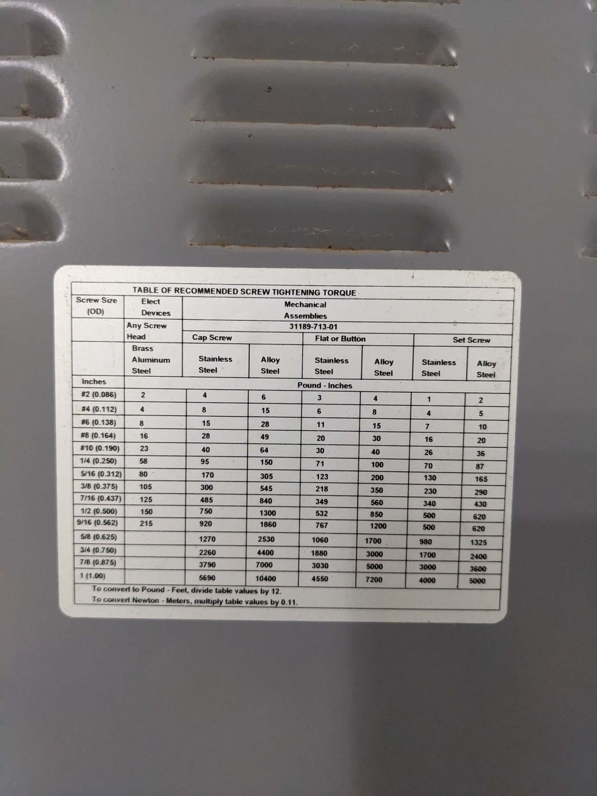 图为 已使用的 AMAT / APPLIED MATERIALS AC Rack for Producer 待售