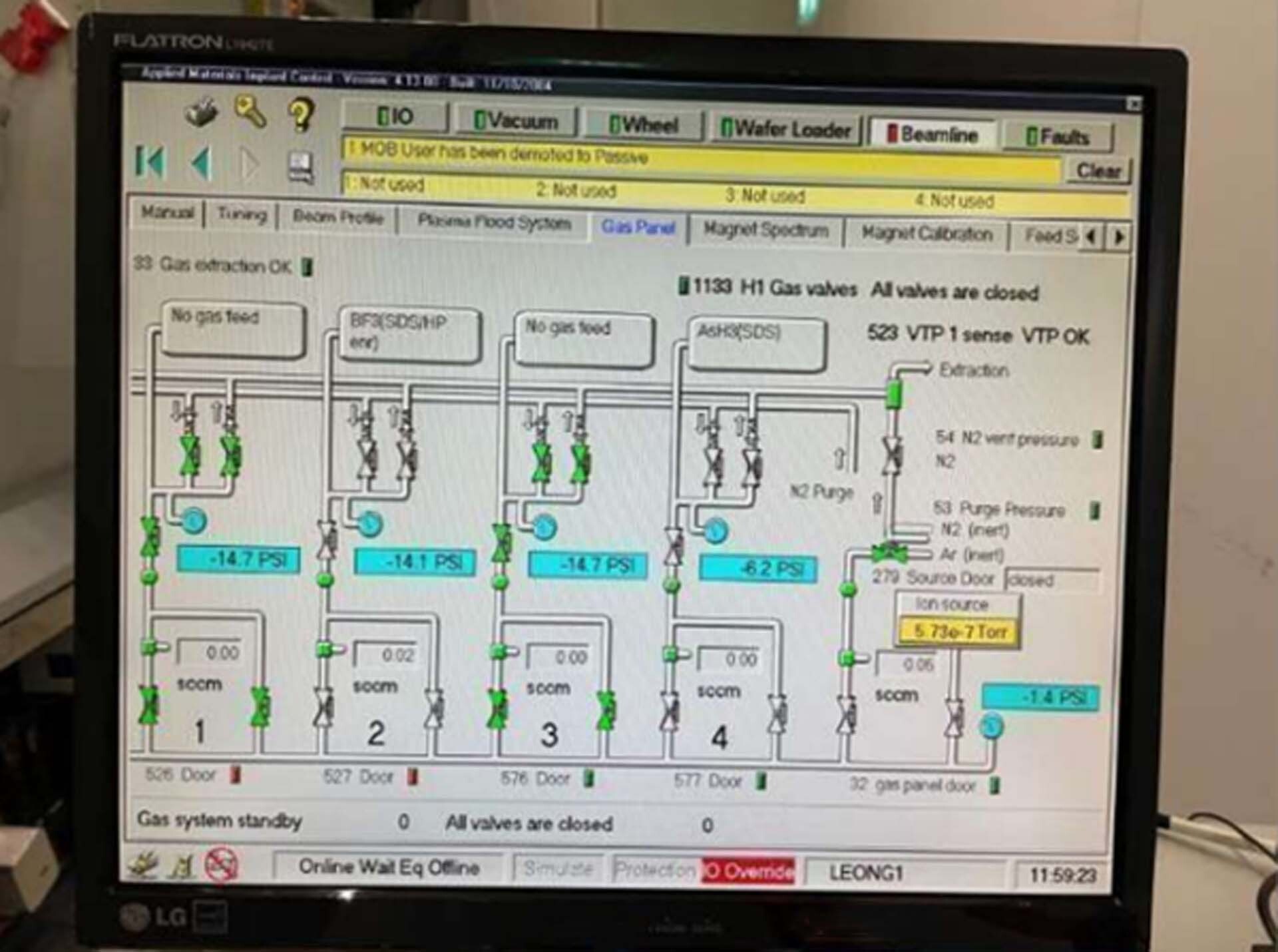 Foto Verwendet AMAT / APPLIED MATERIALS Quantum Leap II Zum Verkauf