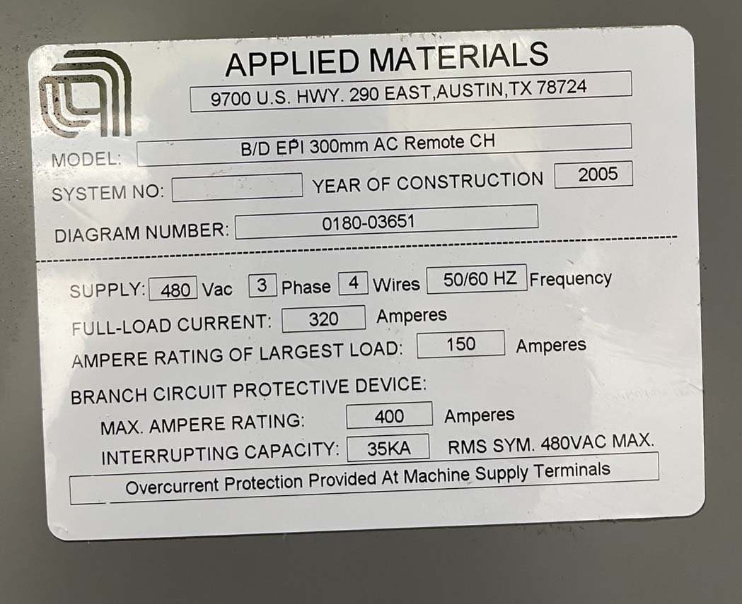 フォト（写真） 使用される AMAT / APPLIED MATERIALS Power rack for RTP 販売のために