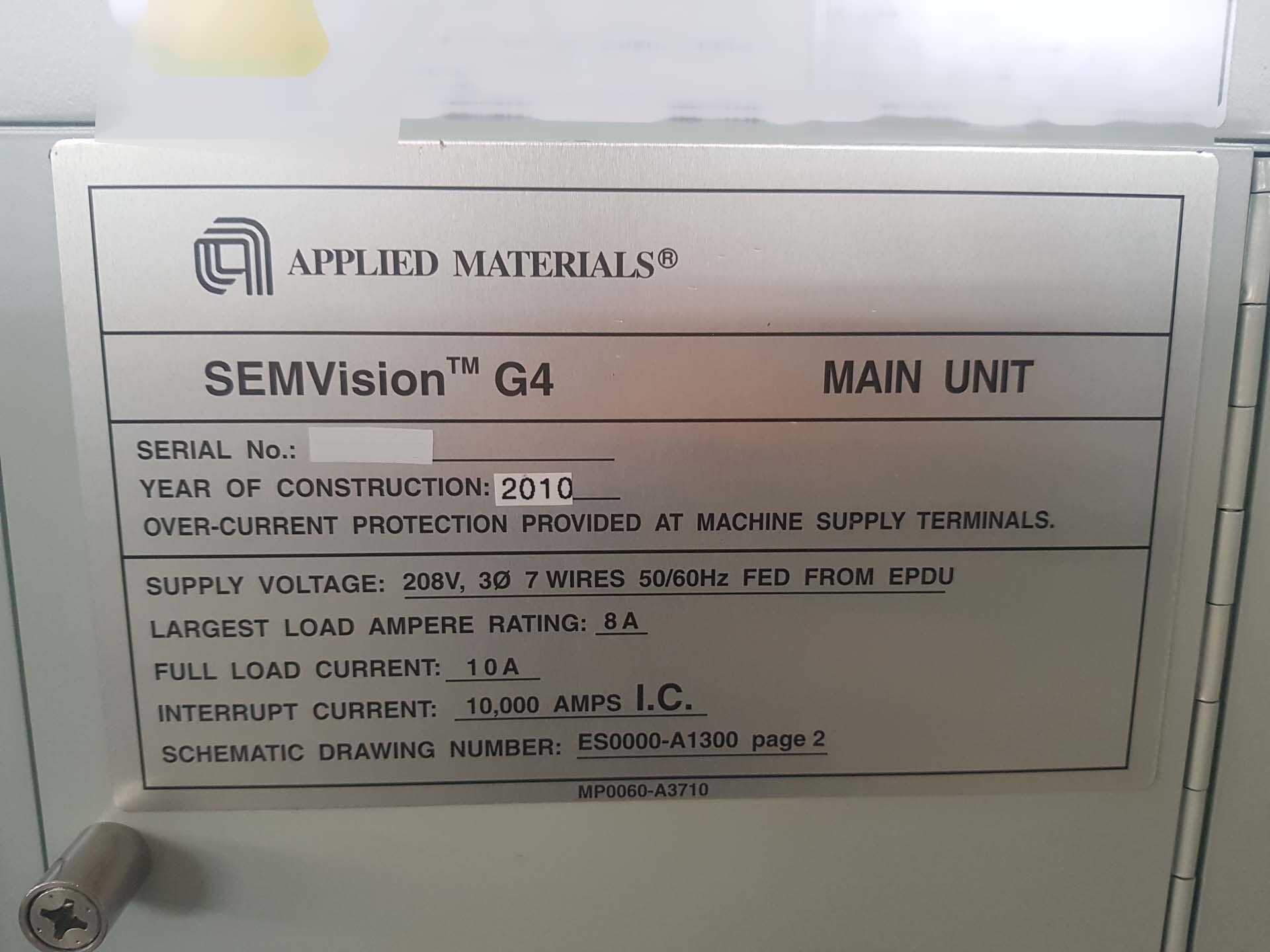 圖為 已使用的 AMAT / APPLIED MATERIALS SemVision G4 待售