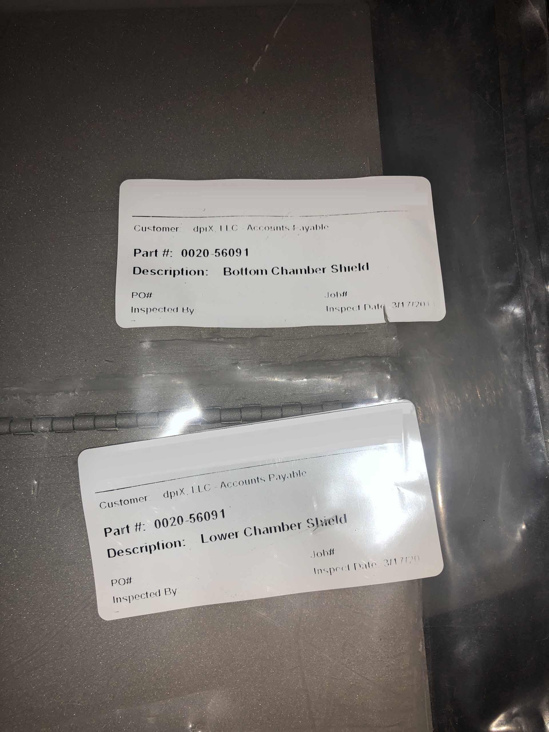 Photo Used AMAT / APPLIED MATERIALS Spare parts for Endura For Sale