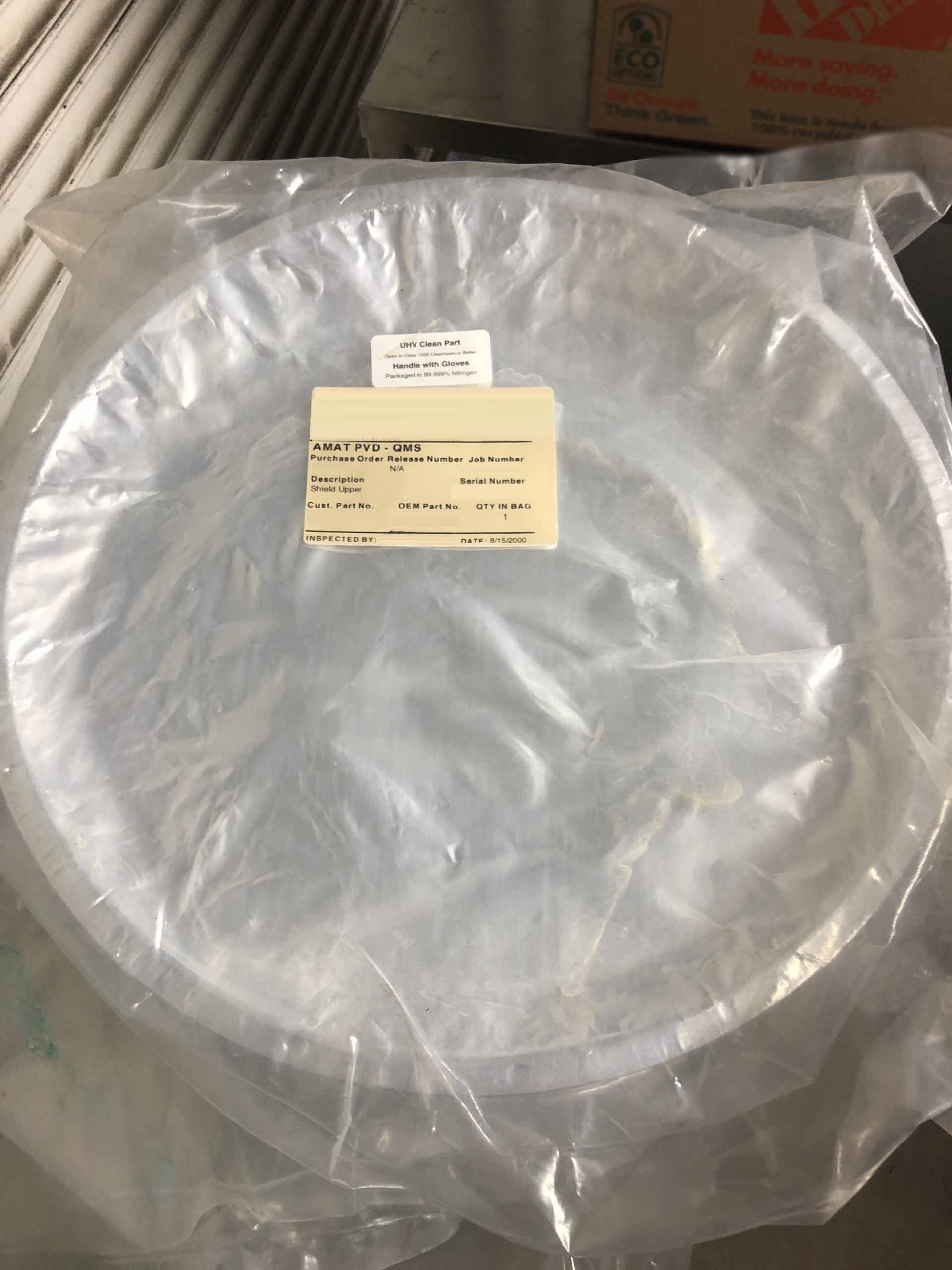 Photo Used AMAT / APPLIED MATERIALS Spare parts for Endura For Sale