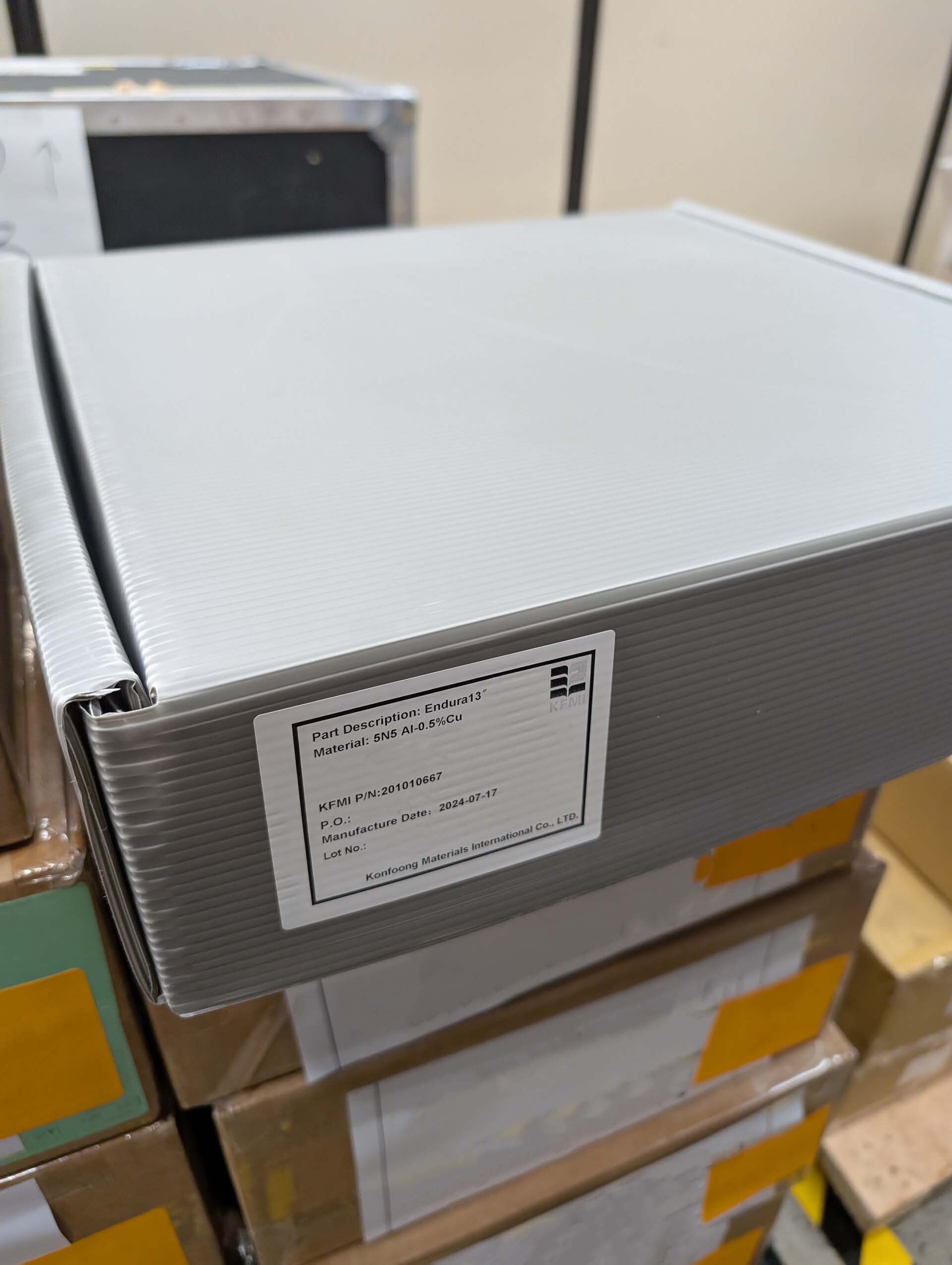 Photo Used AMAT / APPLIED MATERIALS Tungsten targets for Endura For Sale