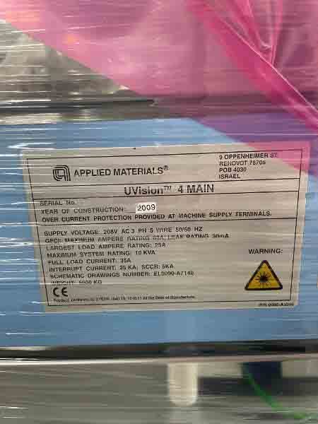 Foto Verwendet AMAT / APPLIED MATERIALS UVision 4 Zum Verkauf