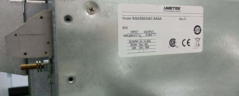 フォト（写真） 使用される AMETEK SGA30X334C-0AAA 販売のために