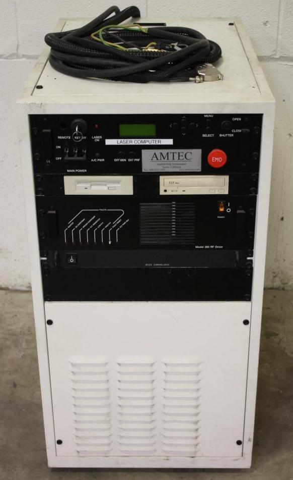 Foto Verwendet AMTECH Laser Marking System Zum Verkauf