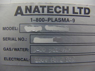 Photo Used ANATECH / TECHNICS 600-Series For Sale