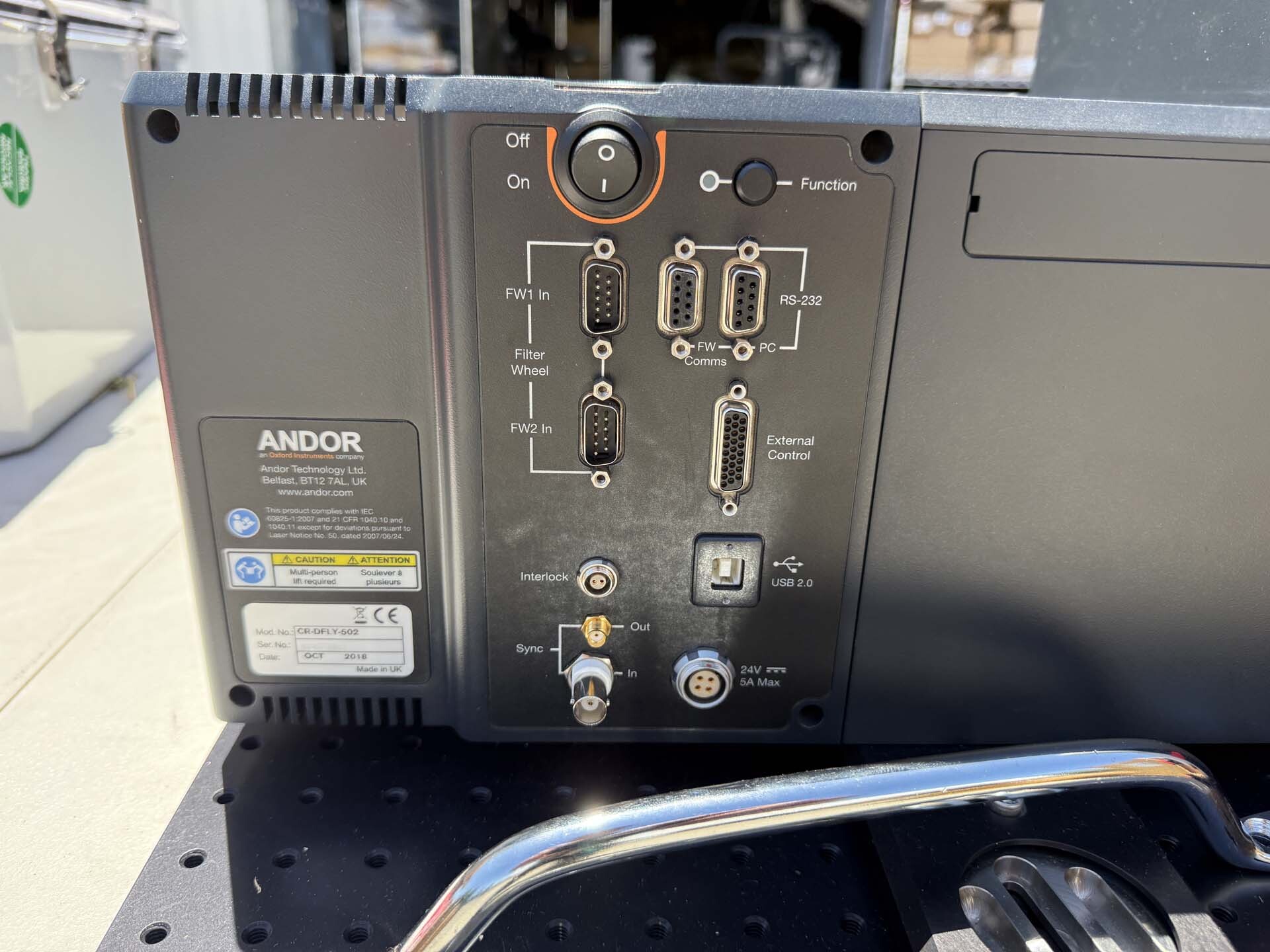 图为 已使用的 ANDOR / OXFORD Dragonfly 502 待售
