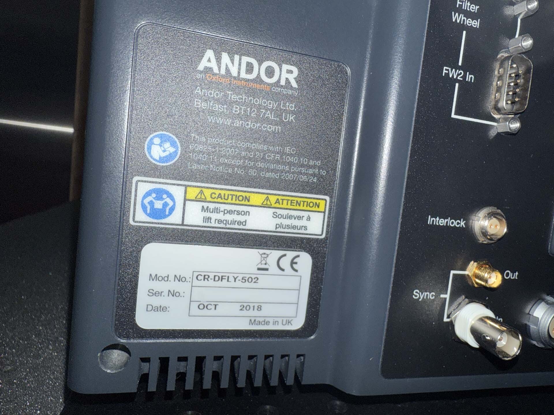 图为 已使用的 ANDOR / OXFORD Dragonfly 502 待售
