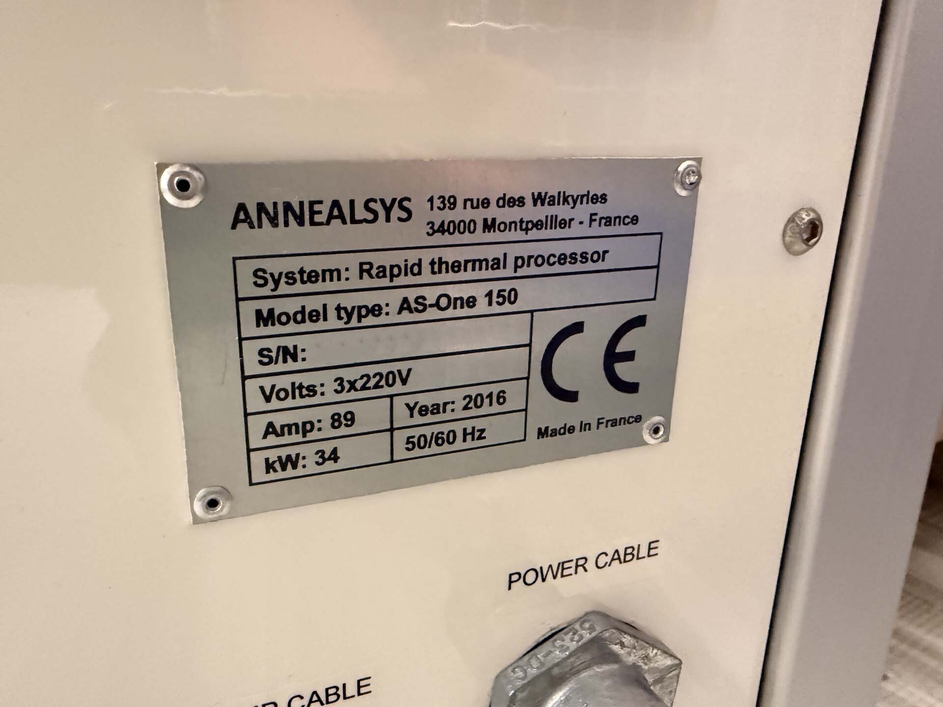 フォト（写真） 使用される ANNEALSYS AS-ONE 150 販売のために