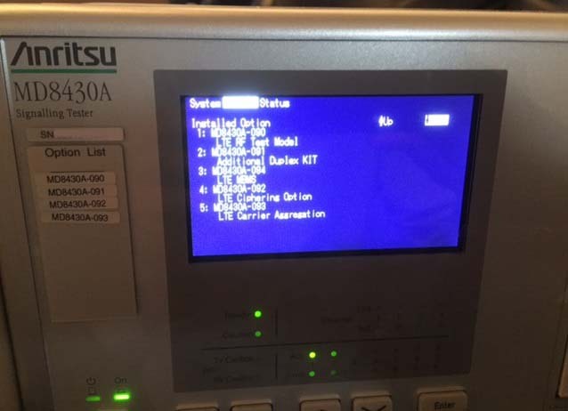 圖為 已使用的 ANRITSU MD8430A 待售