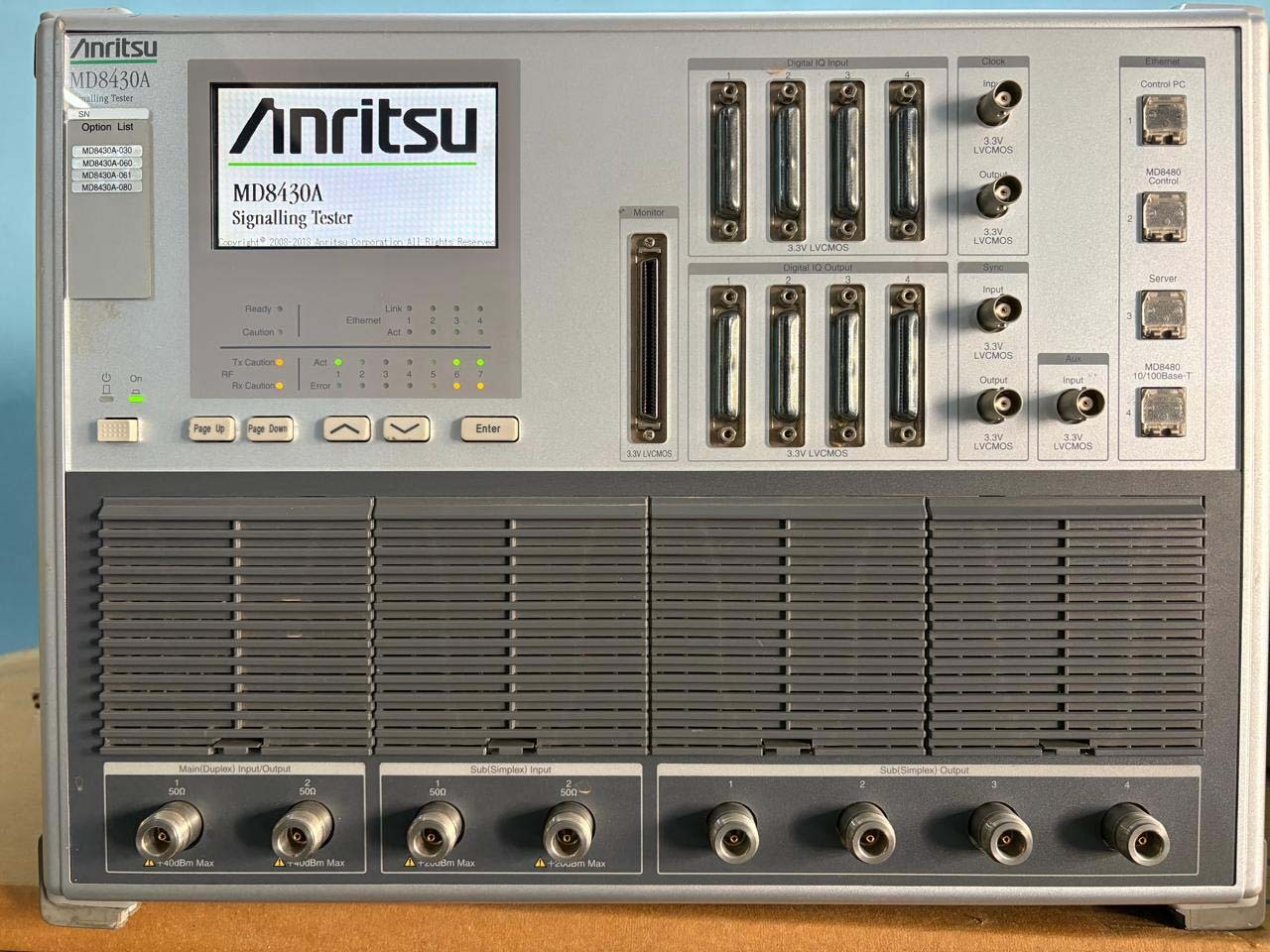 Photo Used ANRITSU MD8430A For Sale