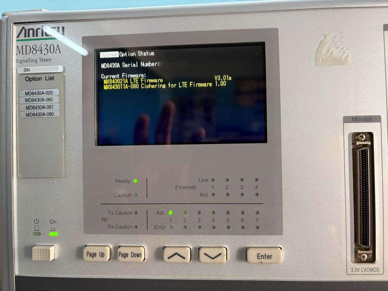 Photo Used ANRITSU MD8430A For Sale