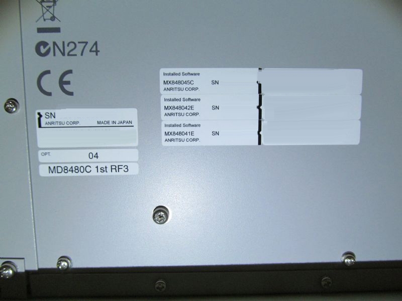 圖為 已使用的 ANRITSU ME7834L 待售