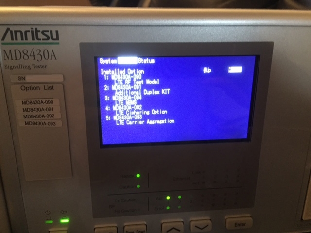 圖為 已使用的 ANRITSU ME7834L 待售