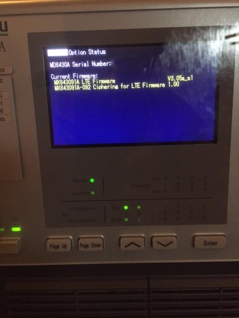 圖為 已使用的 ANRITSU ME7834L 待售