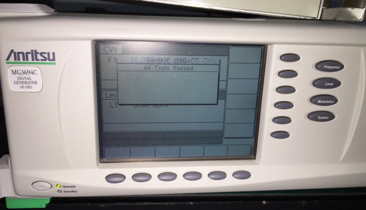 圖為 已使用的 ANRITSU MG3694C 待售