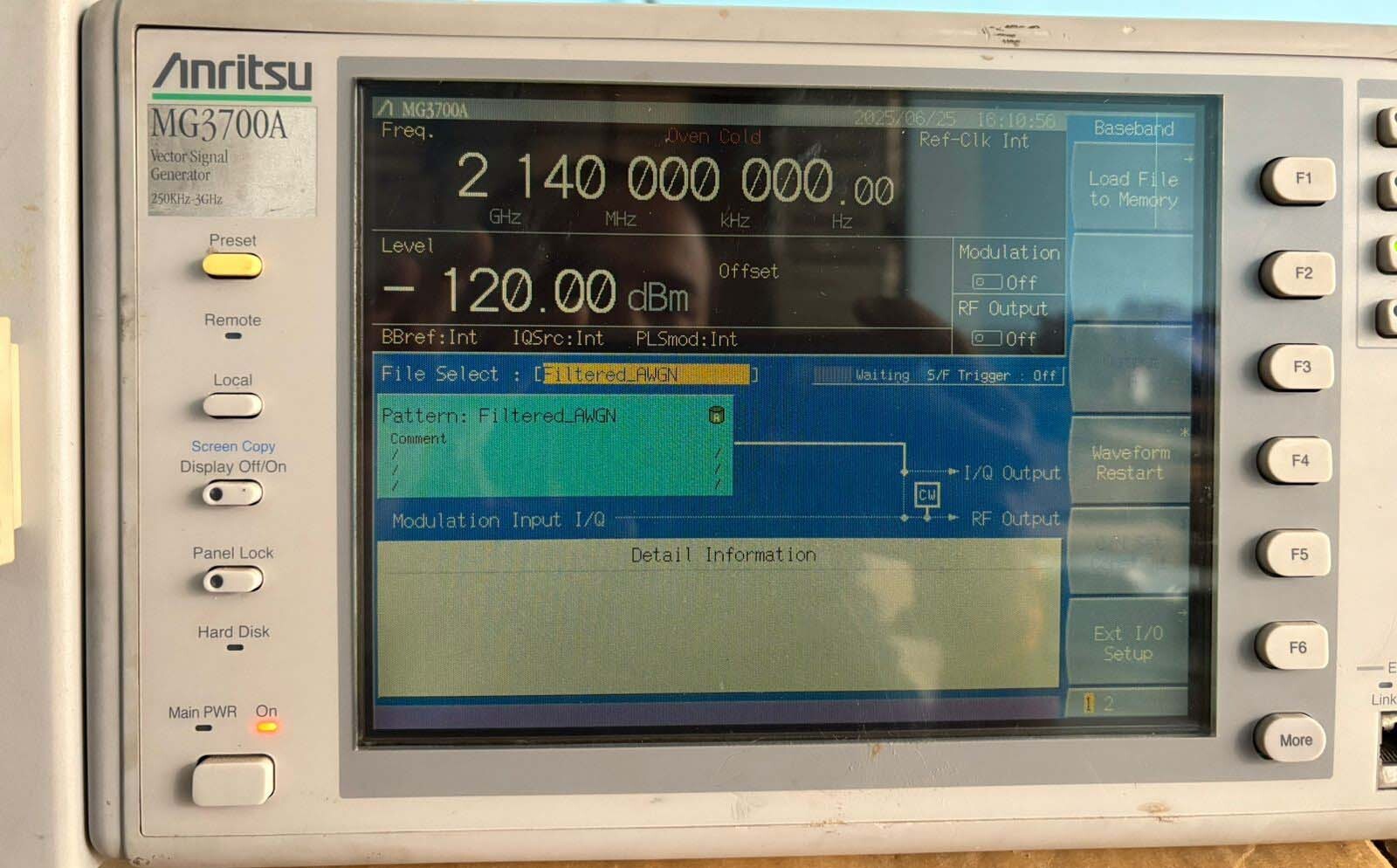 圖為 已使用的 ANRITSU MG3700A 待售
