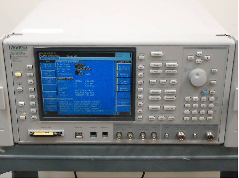 圖為 已使用的 ANRITSU MT 8820A 待售