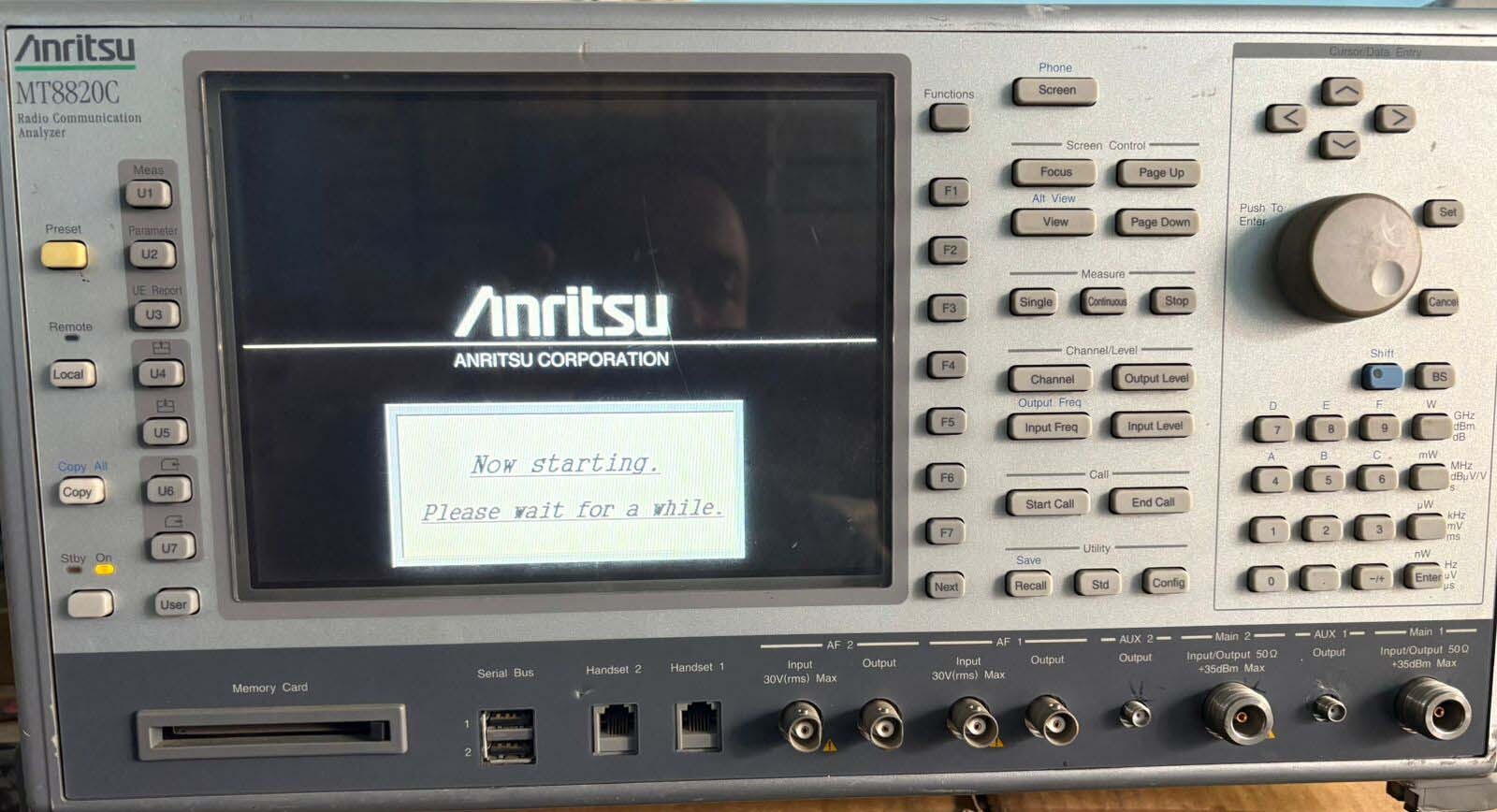 图为 已使用的 ANRITSU MT8820C 待售