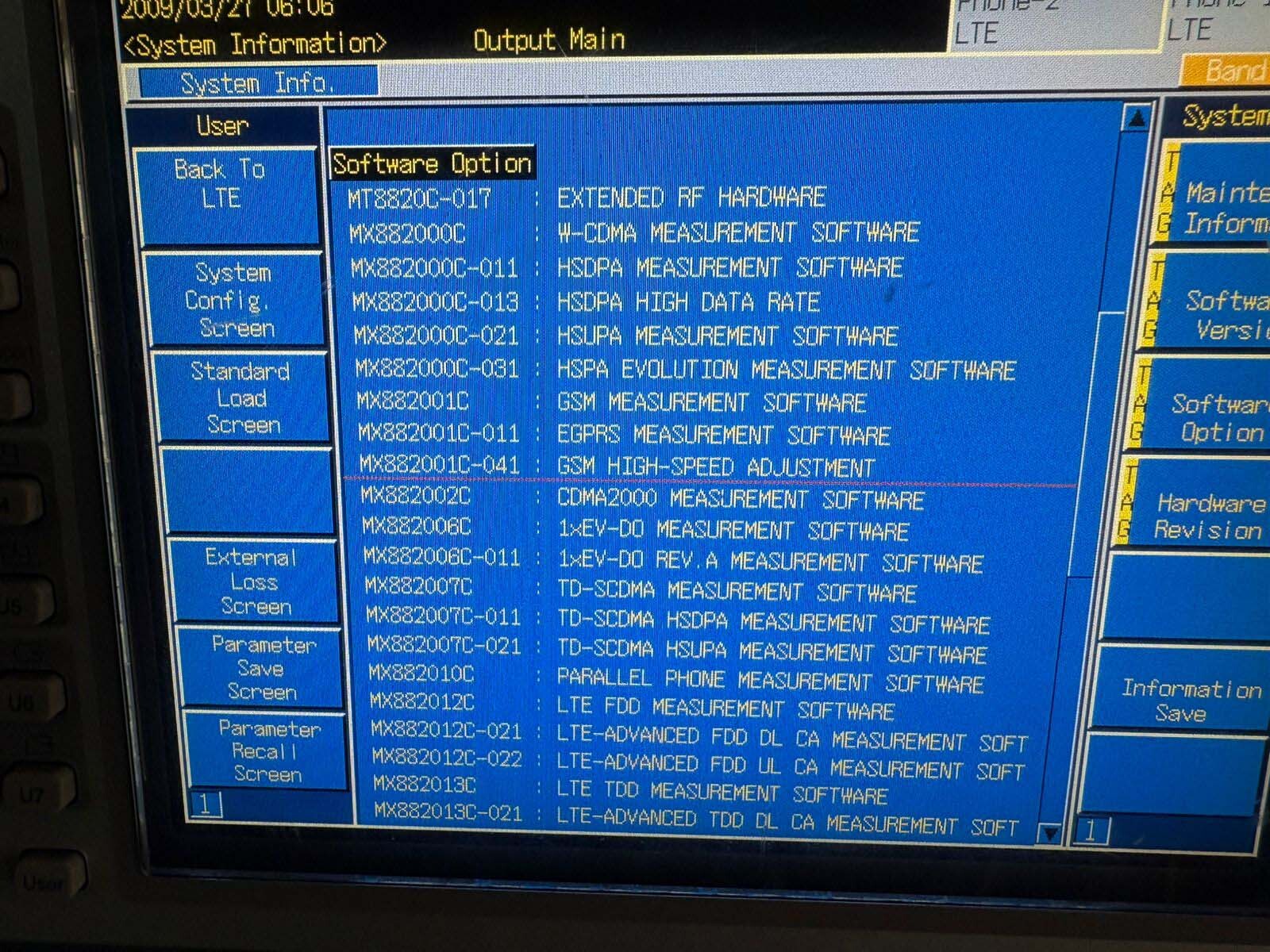 图为 已使用的 ANRITSU MT8820C 待售