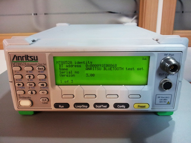 フォト（写真） 使用される ANRITSU MT8852A 販売のために