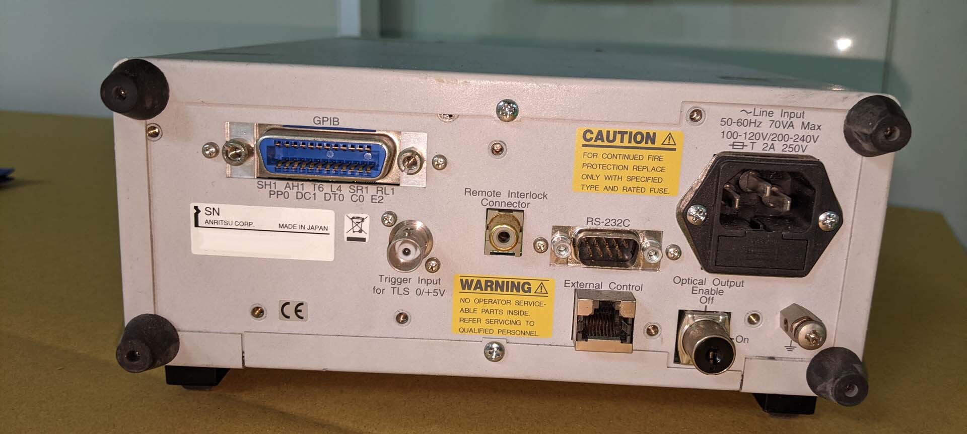 圖為 已使用的 ANRITSU MT9810B 待售