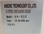 Photo Used ANSINC TECHNOLOGY AN-500 For Sale