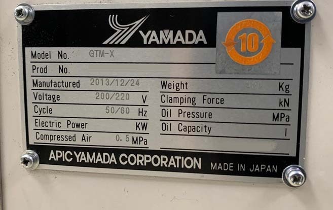 Photo Used APIC YAMADA GTM-X For Sale