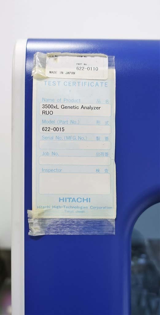 图为 已使用的 APPLIED BIOSYSTEMS / ABI / HITACHI 3500 待售