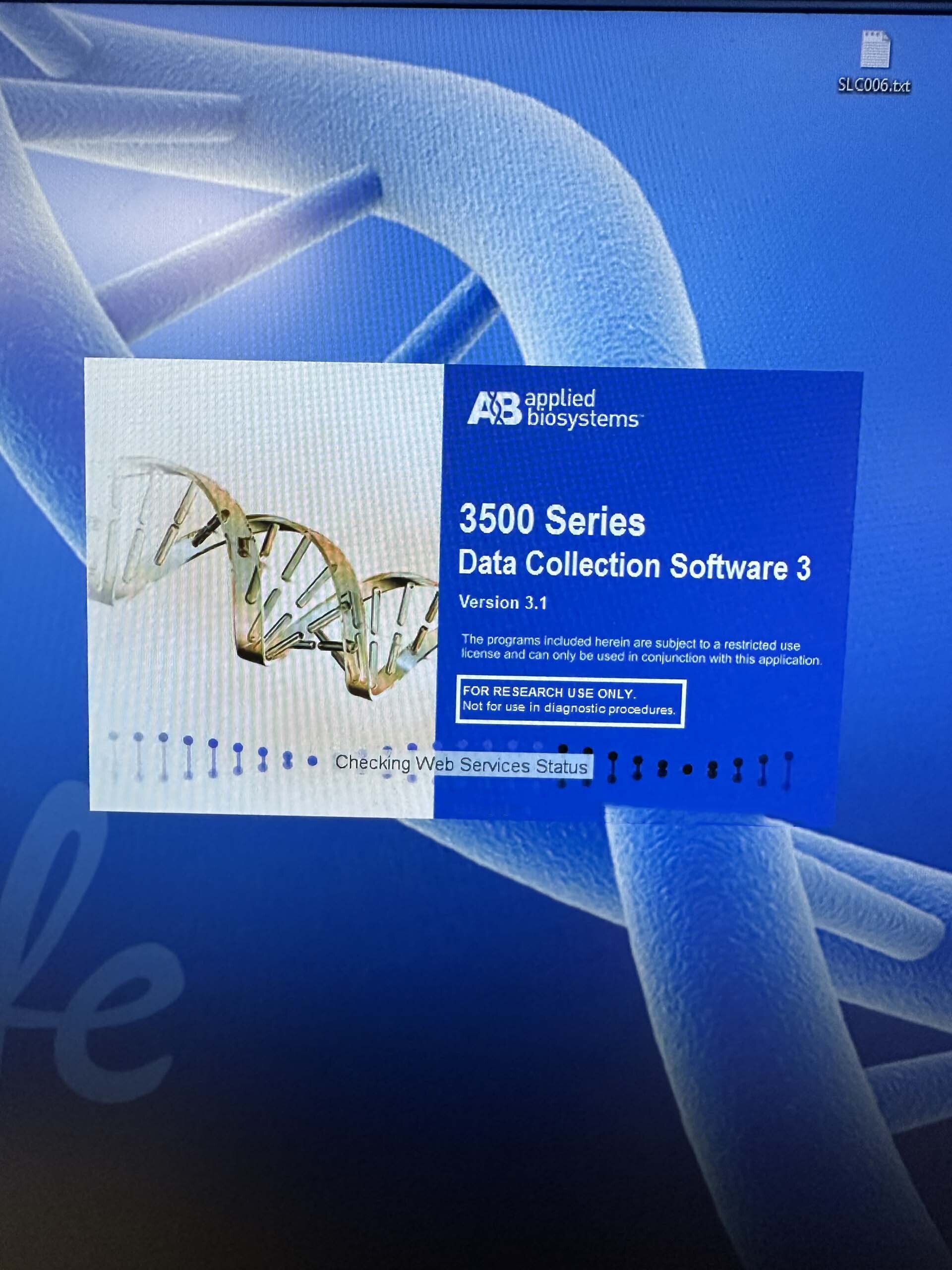 圖為 已使用的 APPLIED BIOSYSTEMS / ABI / HITACHI 3500XL 待售