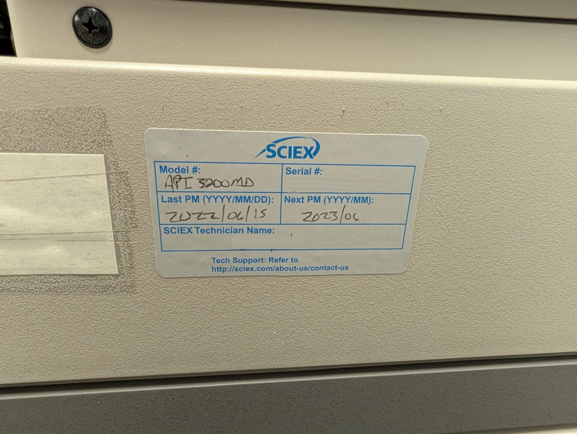 フォト（写真） 使用される APPLIED BIOSYSTEMS / ABI / MDS SCIEX API 3200 MD 販売のために