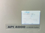 Photo Used APPLIED BIOSYSTEMS / ABI / MDS SCIEX API 4000 For Sale