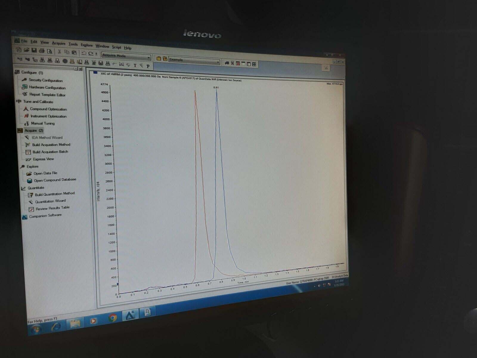 Photo Utilisé APPLIED BIOSYSTEMS / ABI / MDS SCIEX QTrap À vendre